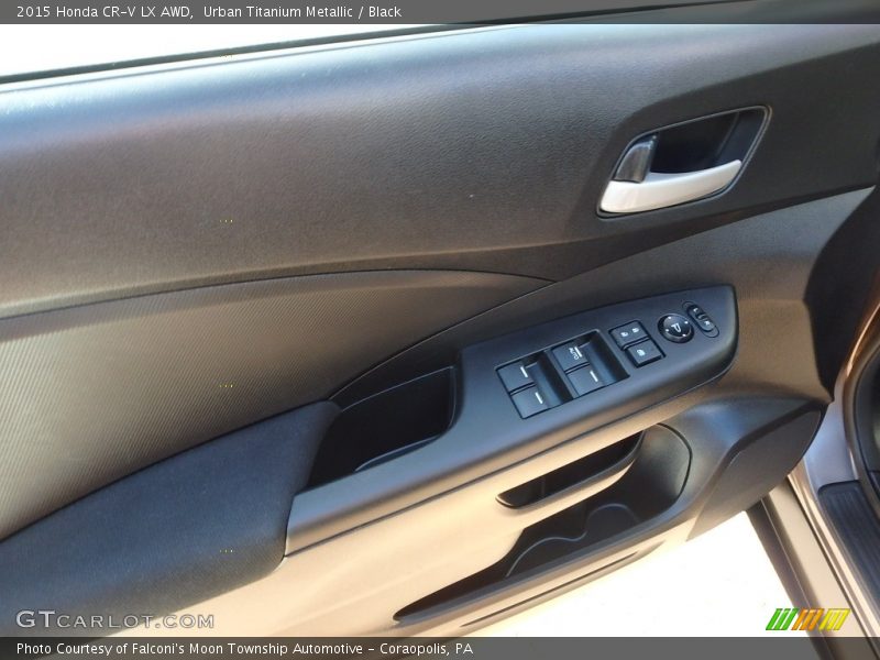 Urban Titanium Metallic / Black 2015 Honda CR-V LX AWD