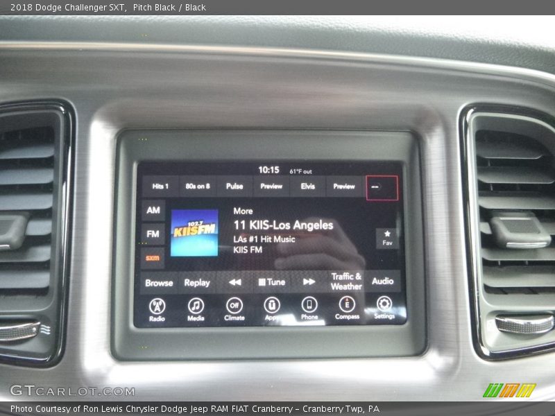 Pitch Black / Black 2018 Dodge Challenger SXT