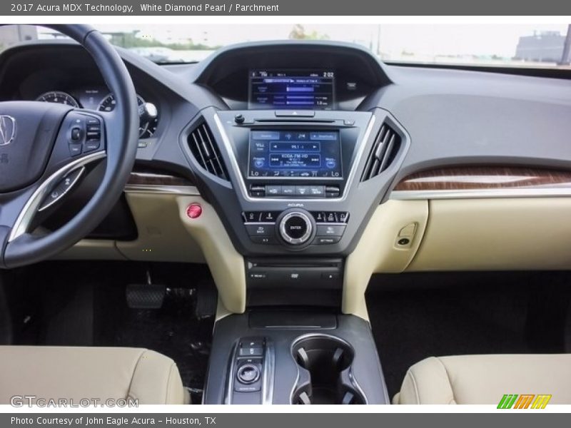 White Diamond Pearl / Parchment 2017 Acura MDX Technology
