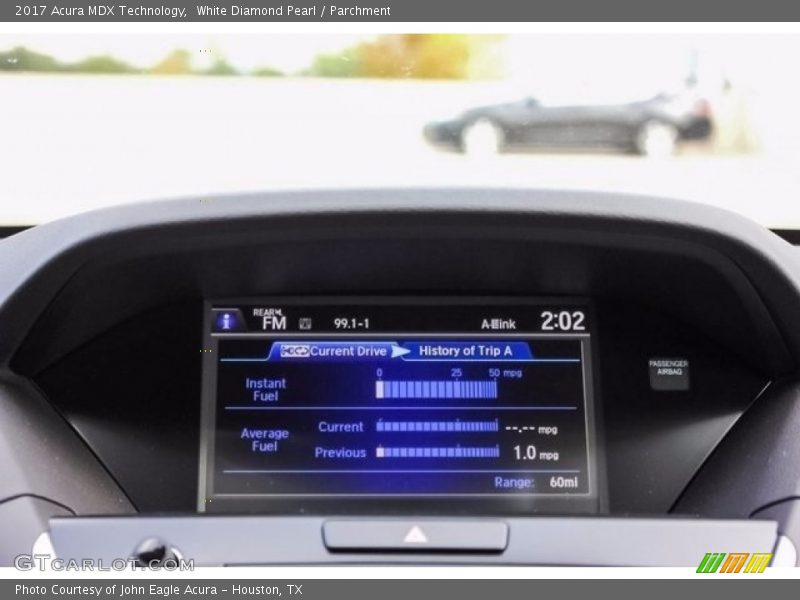 White Diamond Pearl / Parchment 2017 Acura MDX Technology