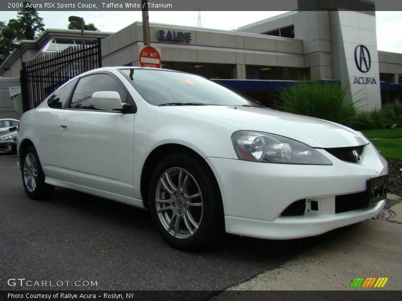 Taffeta White / Titanium 2006 Acura RSX Sports Coupe