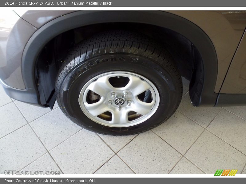 Urban Titanium Metallic / Black 2014 Honda CR-V LX AWD