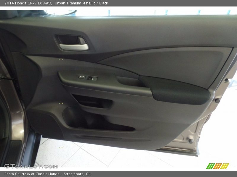Urban Titanium Metallic / Black 2014 Honda CR-V LX AWD