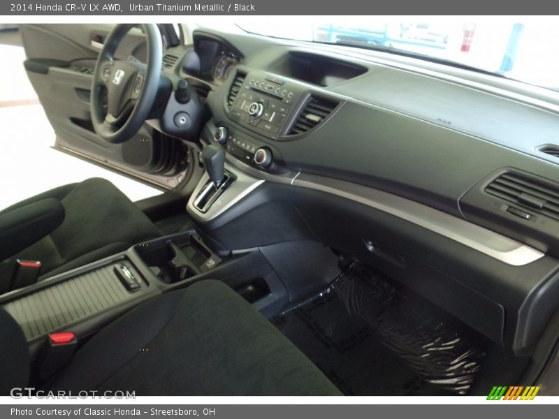 Urban Titanium Metallic / Black 2014 Honda CR-V LX AWD