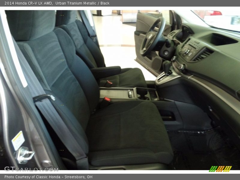 Urban Titanium Metallic / Black 2014 Honda CR-V LX AWD