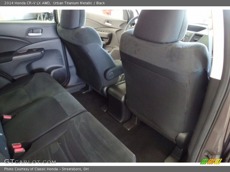 Urban Titanium Metallic / Black 2014 Honda CR-V LX AWD