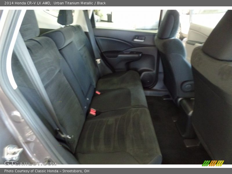 Urban Titanium Metallic / Black 2014 Honda CR-V LX AWD