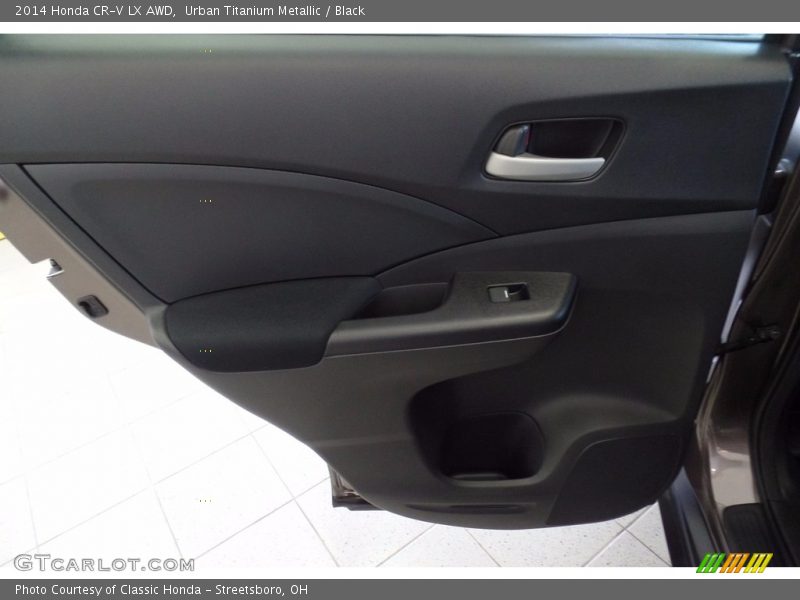 Urban Titanium Metallic / Black 2014 Honda CR-V LX AWD