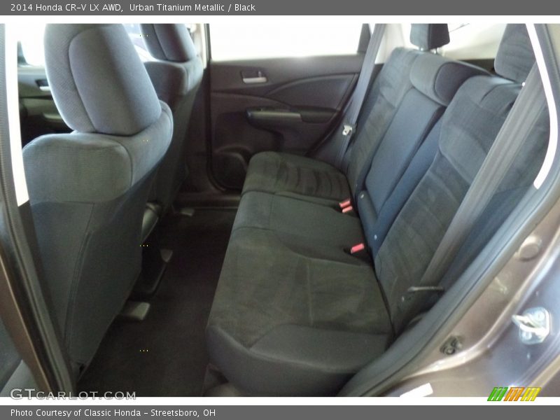 Urban Titanium Metallic / Black 2014 Honda CR-V LX AWD