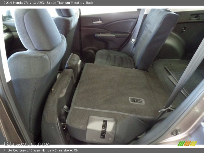 Urban Titanium Metallic / Black 2014 Honda CR-V LX AWD