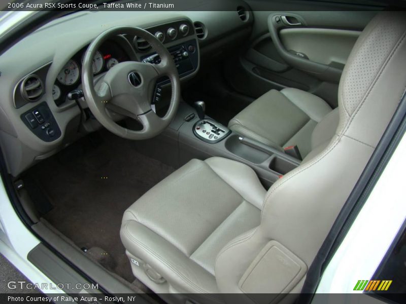 Taffeta White / Titanium 2006 Acura RSX Sports Coupe