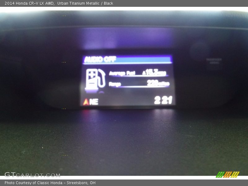 Urban Titanium Metallic / Black 2014 Honda CR-V LX AWD