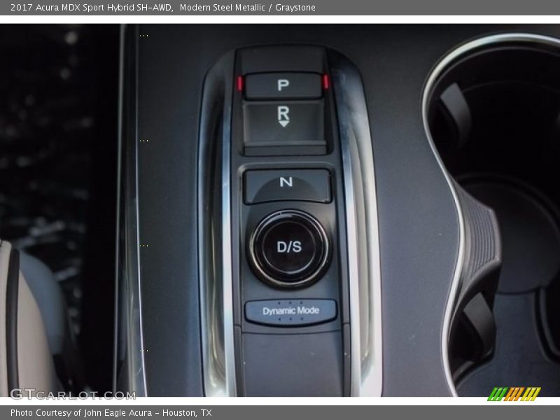 Modern Steel Metallic / Graystone 2017 Acura MDX Sport Hybrid SH-AWD