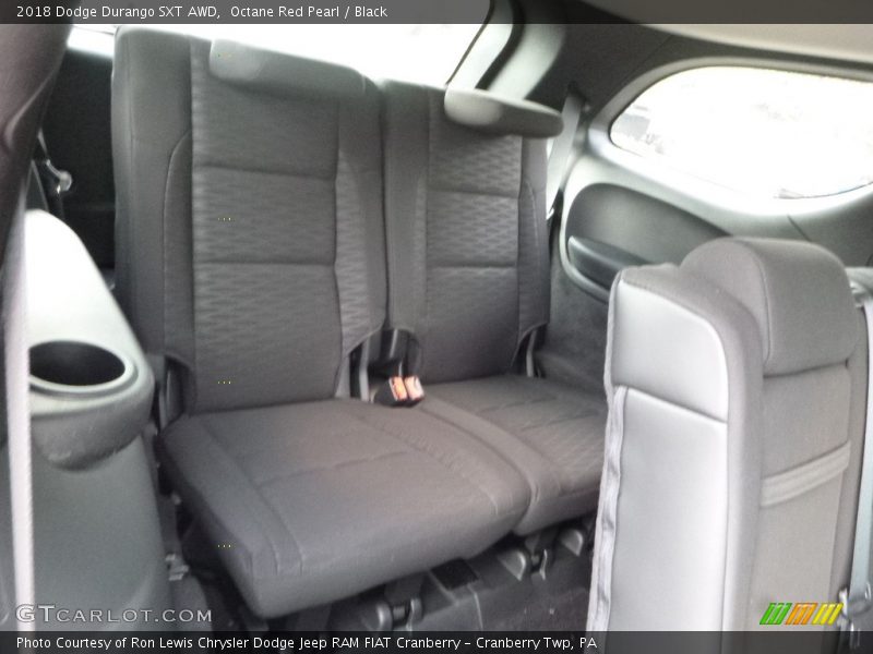 Octane Red Pearl / Black 2018 Dodge Durango SXT AWD
