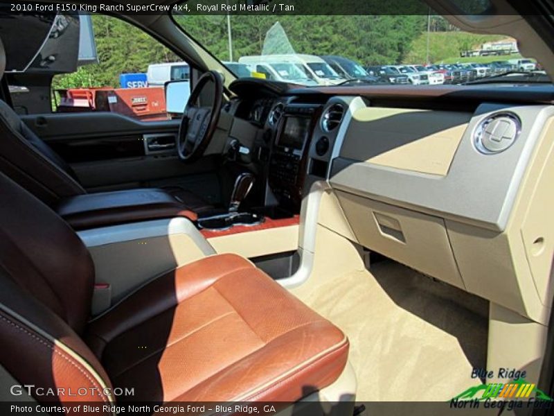 Royal Red Metallic / Tan 2010 Ford F150 King Ranch SuperCrew 4x4