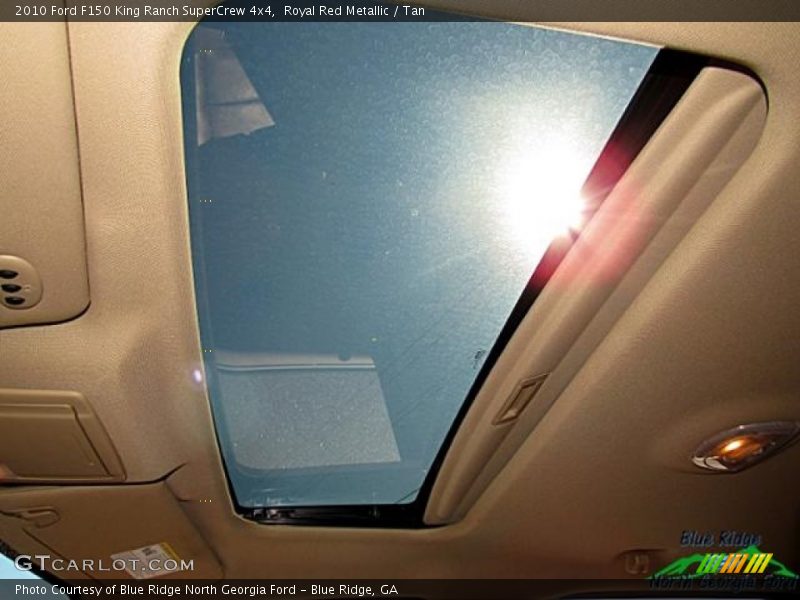 Royal Red Metallic / Tan 2010 Ford F150 King Ranch SuperCrew 4x4