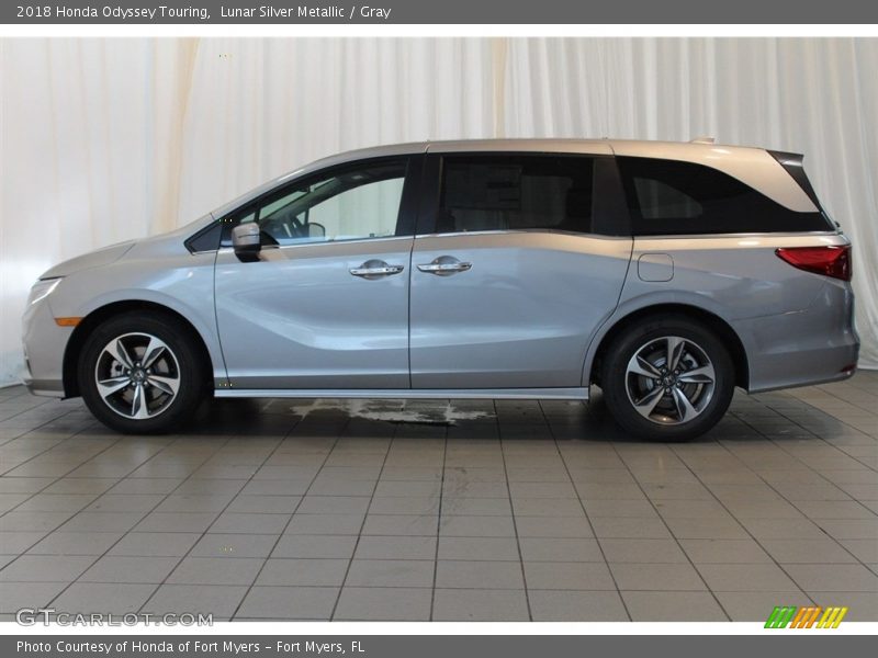 Lunar Silver Metallic / Gray 2018 Honda Odyssey Touring