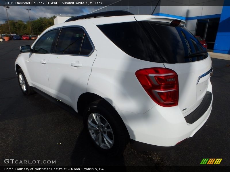 Summit White / Jet Black 2016 Chevrolet Equinox LT AWD