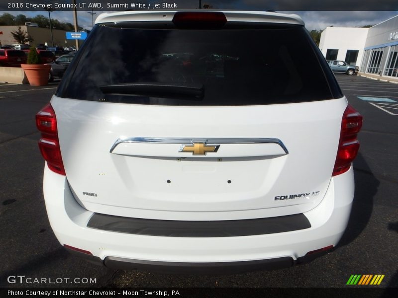 Summit White / Jet Black 2016 Chevrolet Equinox LT AWD