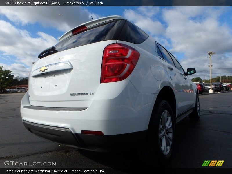 Summit White / Jet Black 2016 Chevrolet Equinox LT AWD