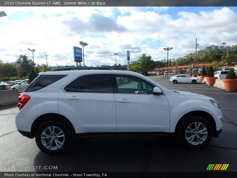 Summit White / Jet Black 2016 Chevrolet Equinox LT AWD