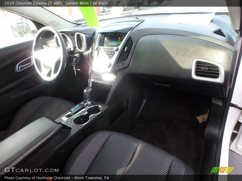 Summit White / Jet Black 2016 Chevrolet Equinox LT AWD