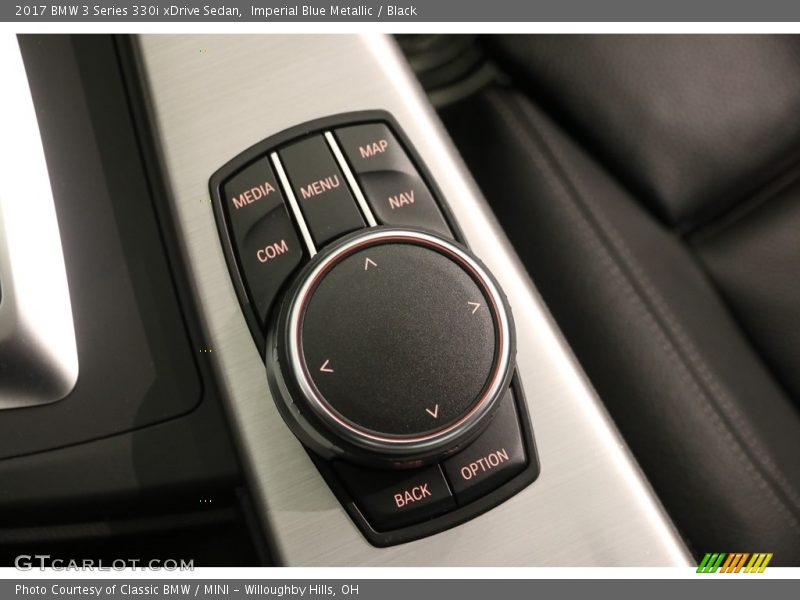 Imperial Blue Metallic / Black 2017 BMW 3 Series 330i xDrive Sedan