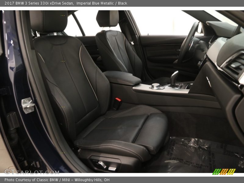 Imperial Blue Metallic / Black 2017 BMW 3 Series 330i xDrive Sedan