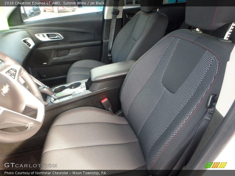 Summit White / Jet Black 2016 Chevrolet Equinox LT AWD
