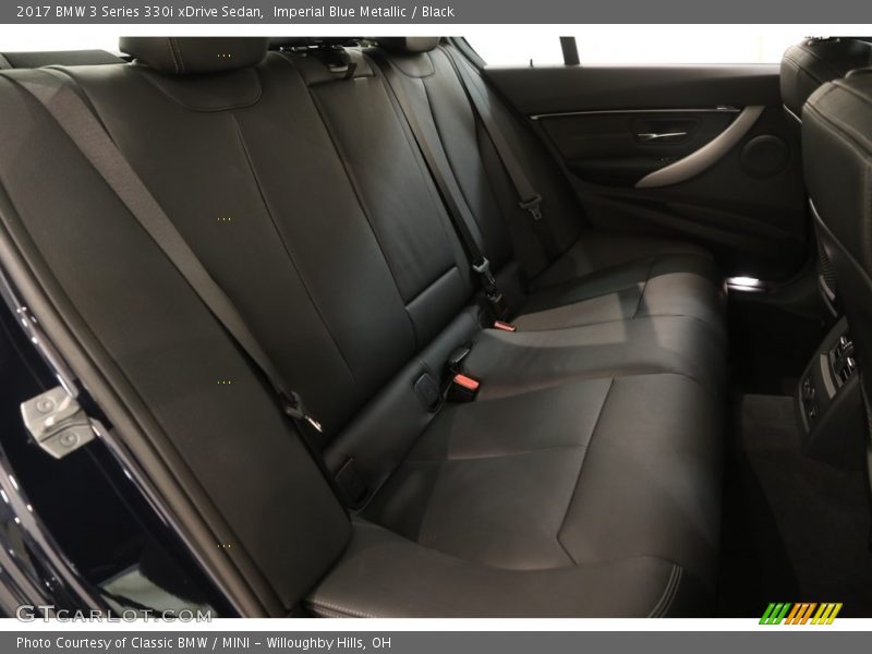 Imperial Blue Metallic / Black 2017 BMW 3 Series 330i xDrive Sedan