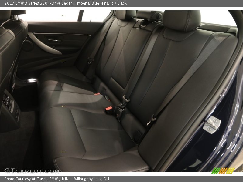 Imperial Blue Metallic / Black 2017 BMW 3 Series 330i xDrive Sedan