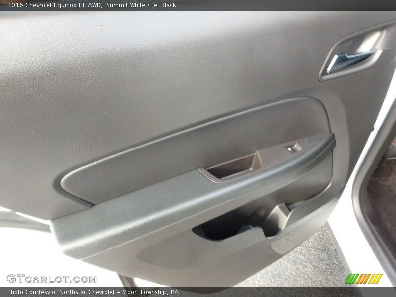 Summit White / Jet Black 2016 Chevrolet Equinox LT AWD
