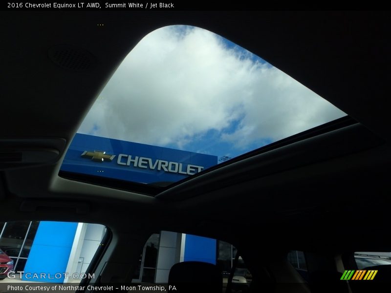 Summit White / Jet Black 2016 Chevrolet Equinox LT AWD