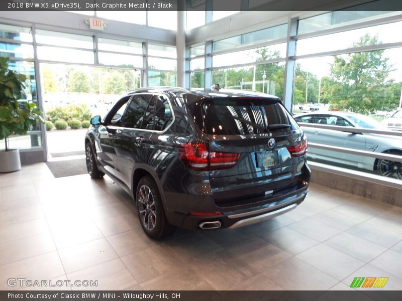 Dark Graphite Metallic / Black 2018 BMW X5 xDrive35i