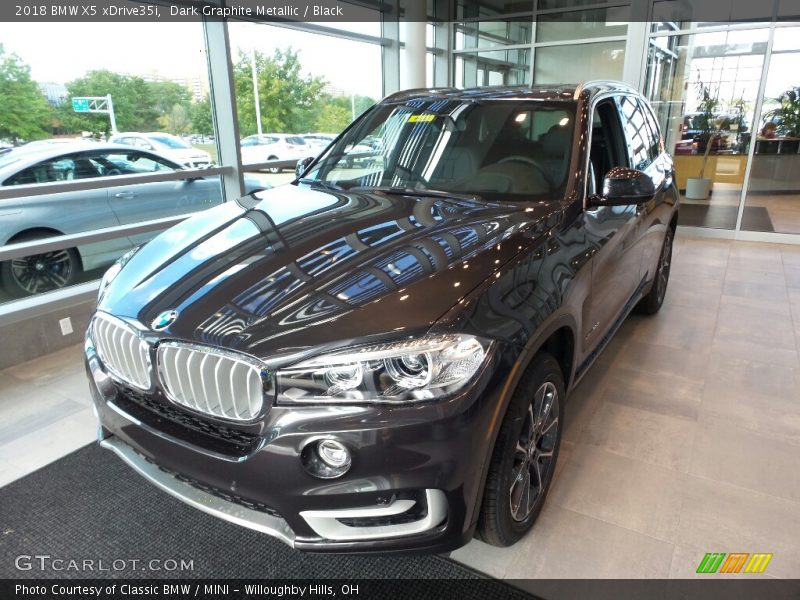 Dark Graphite Metallic / Black 2018 BMW X5 xDrive35i