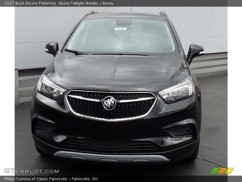 Ebony Twilight Metallic / Ebony 2017 Buick Encore Preferred