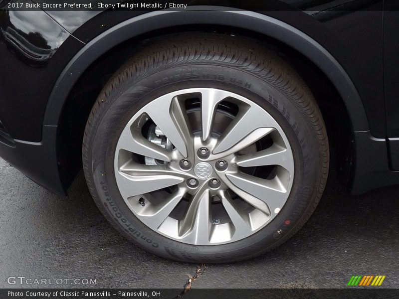 Ebony Twilight Metallic / Ebony 2017 Buick Encore Preferred