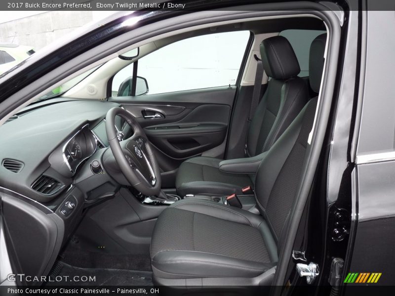 Ebony Twilight Metallic / Ebony 2017 Buick Encore Preferred