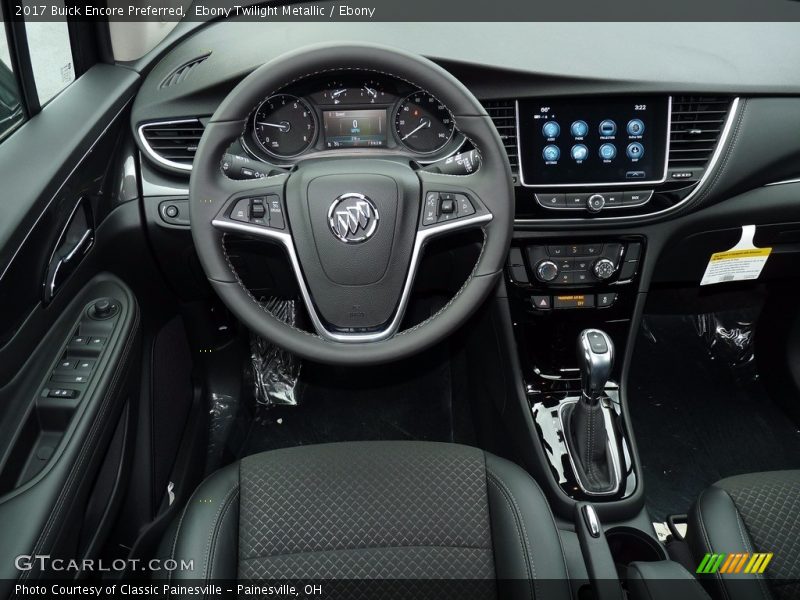 Ebony Twilight Metallic / Ebony 2017 Buick Encore Preferred