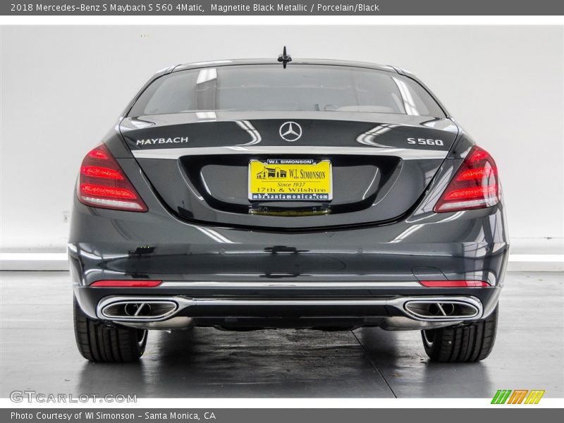 Magnetite Black Metallic / Porcelain/Black 2018 Mercedes-Benz S Maybach S 560 4Matic