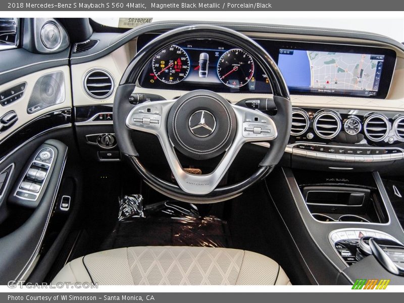 Dashboard of 2018 S Maybach S 560 4Matic