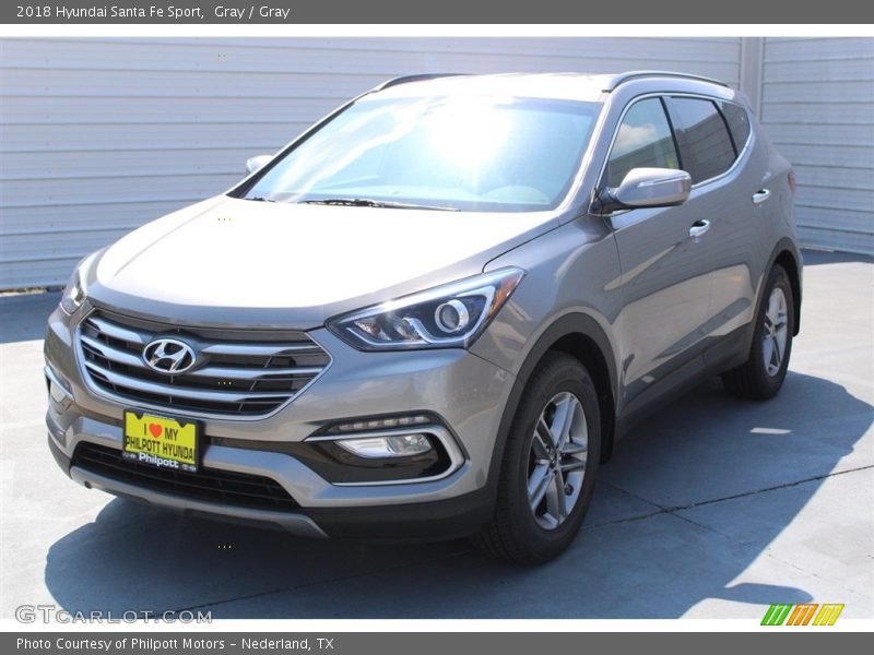 Gray / Gray 2018 Hyundai Santa Fe Sport