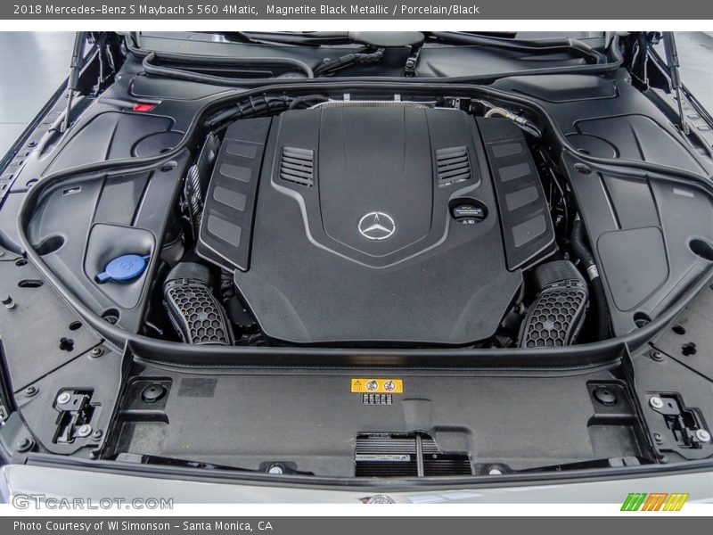  2018 S Maybach S 560 4Matic Engine - 4.0 Liter biturbo DOHC 32-Valve VVT V8
