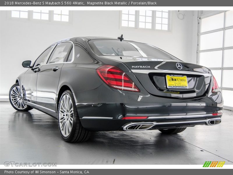 Magnetite Black Metallic / Porcelain/Black 2018 Mercedes-Benz S Maybach S 560 4Matic