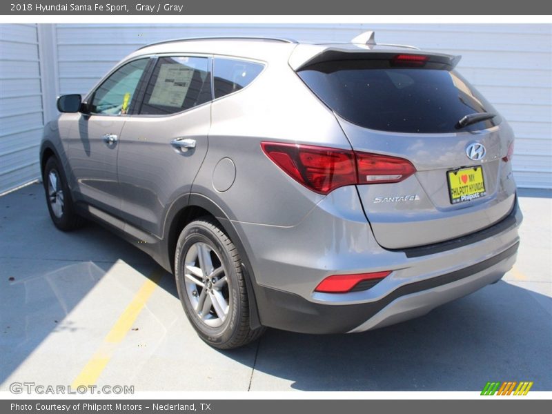 Gray / Gray 2018 Hyundai Santa Fe Sport