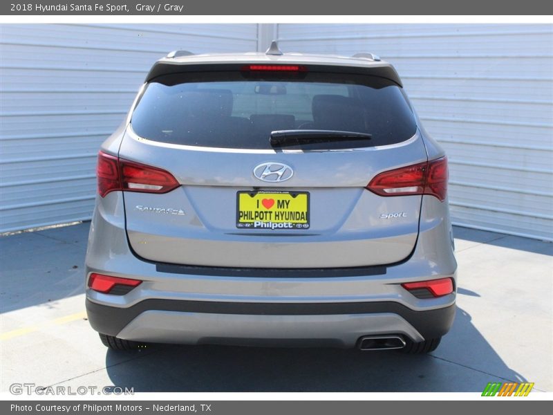 Gray / Gray 2018 Hyundai Santa Fe Sport