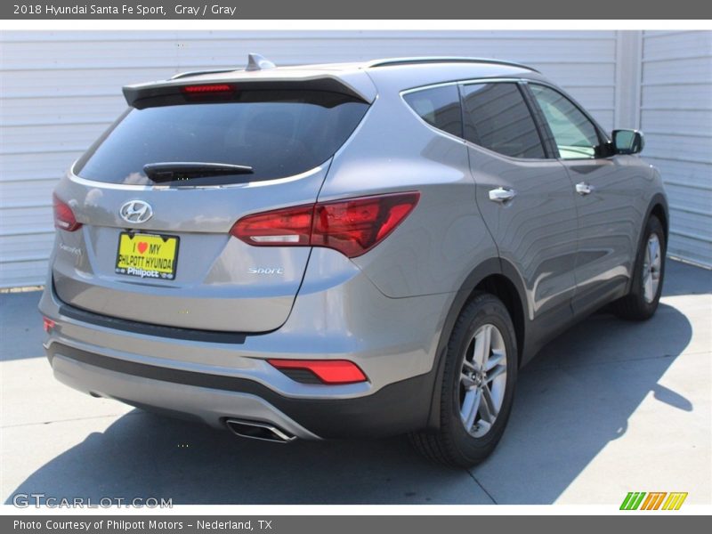 Gray / Gray 2018 Hyundai Santa Fe Sport