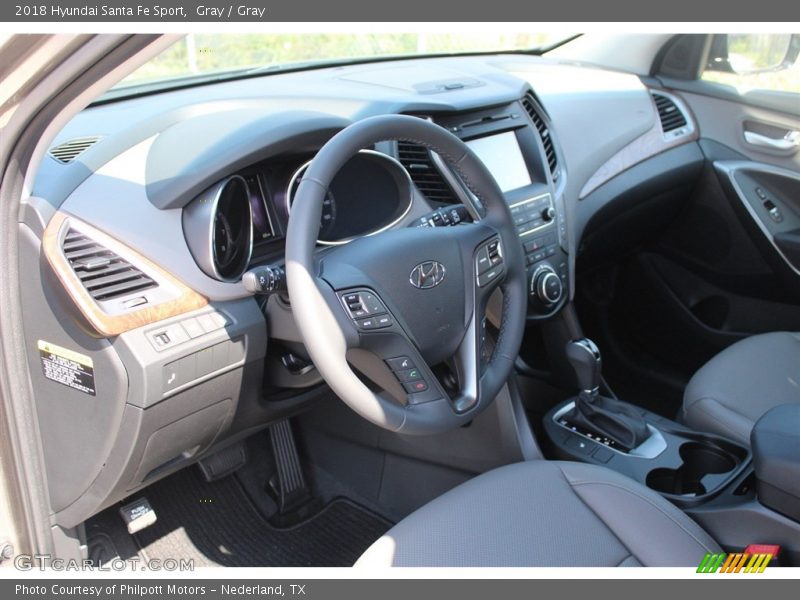 Gray / Gray 2018 Hyundai Santa Fe Sport