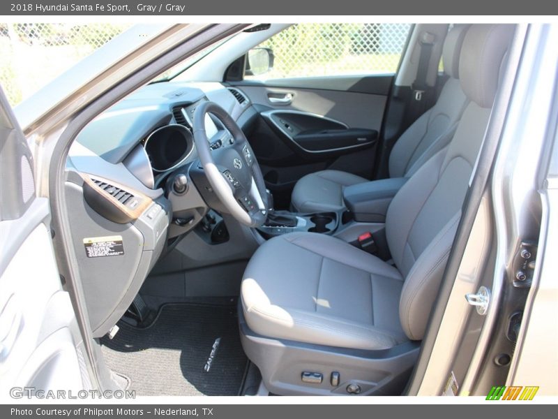 Gray / Gray 2018 Hyundai Santa Fe Sport