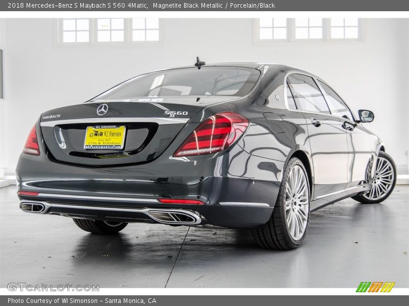 Magnetite Black Metallic / Porcelain/Black 2018 Mercedes-Benz S Maybach S 560 4Matic